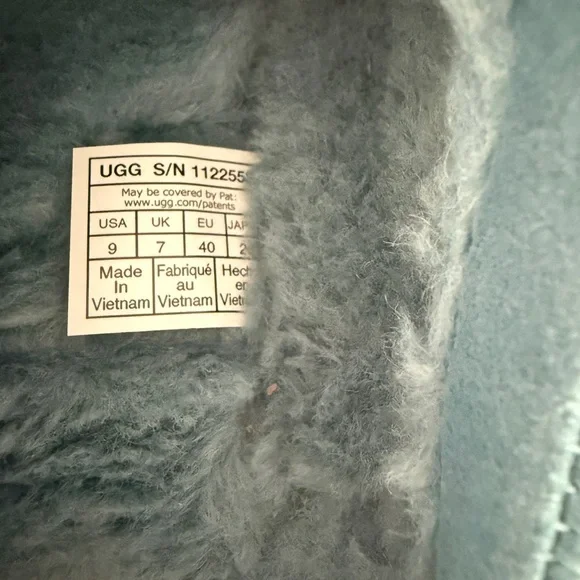 NWOB UGG ® Women's Taz II Platform Suede Slipper Mules Shoes, 9, green - Picture 4 of 7